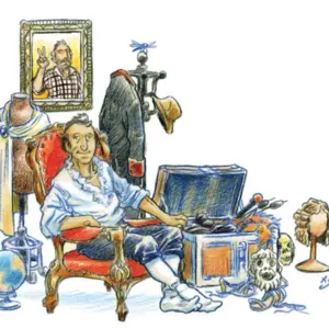 Retrato de Étienne Garcin