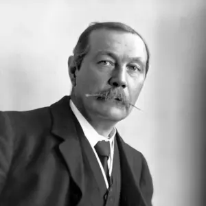 Retrato de Arthur Conan Doyle