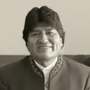 Fotografía de Evo Morales Ayma