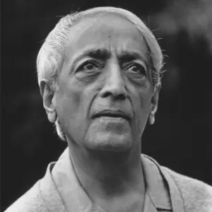 Retrato de  Jiddu Krishnamurti