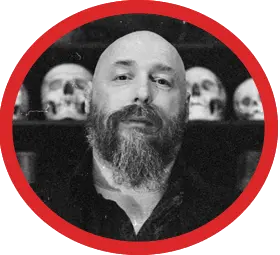 Retrato de Warren Ellis