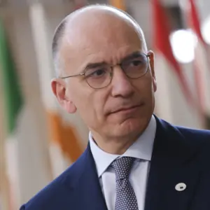 Retrato de Enrico Letta