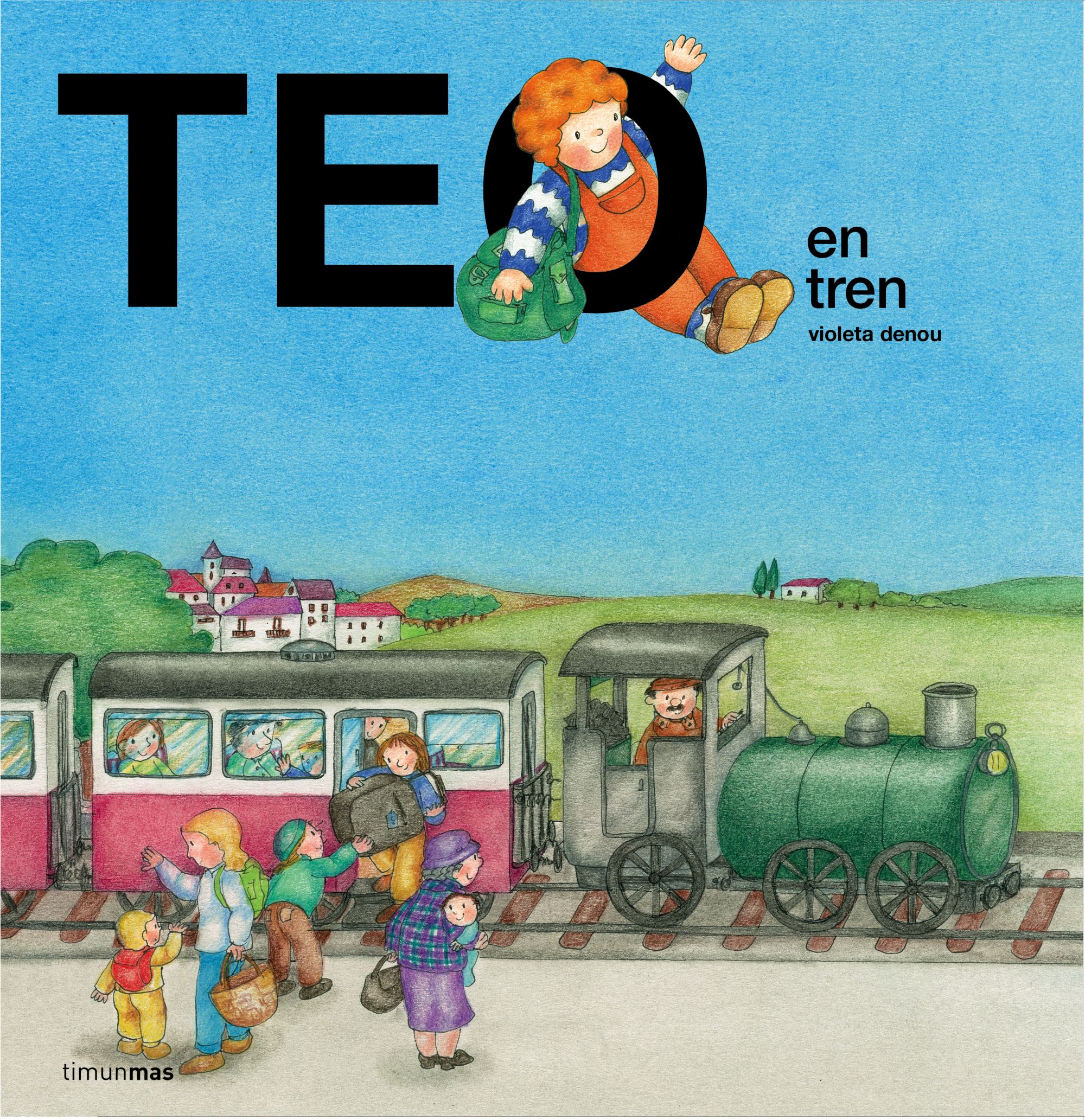 Portada Teo en tren
