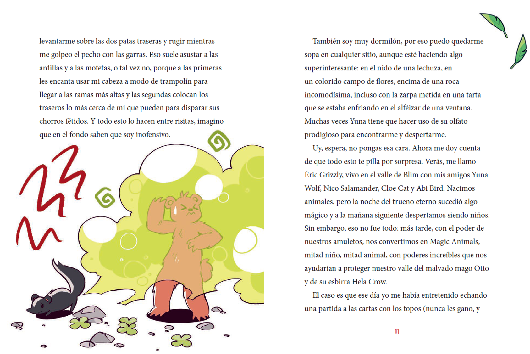 Portada Magic Animals. Misiones especiales 1. La senda de los volcanes 1