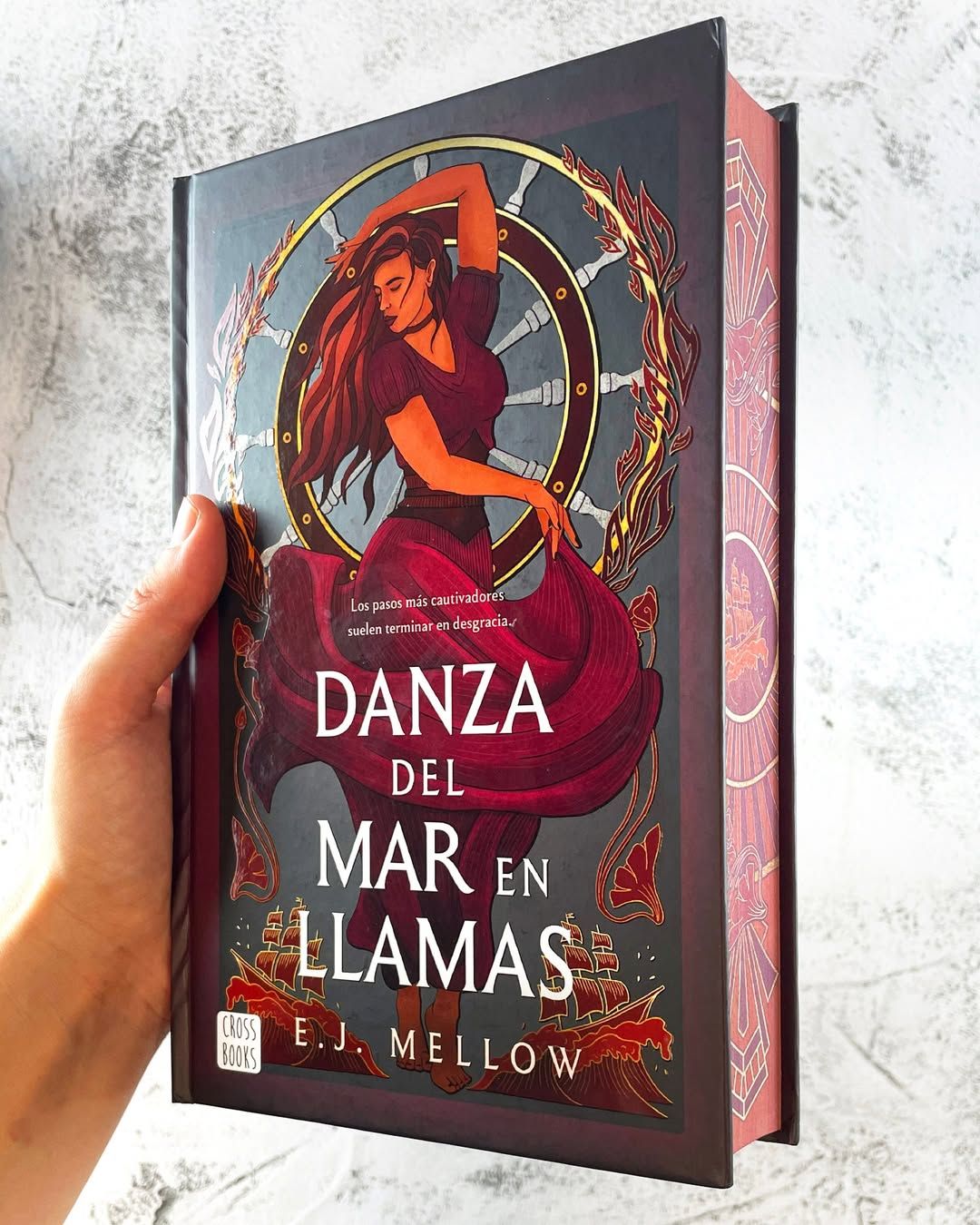 Portada Mousai 2. Danza del mar en llamas 2