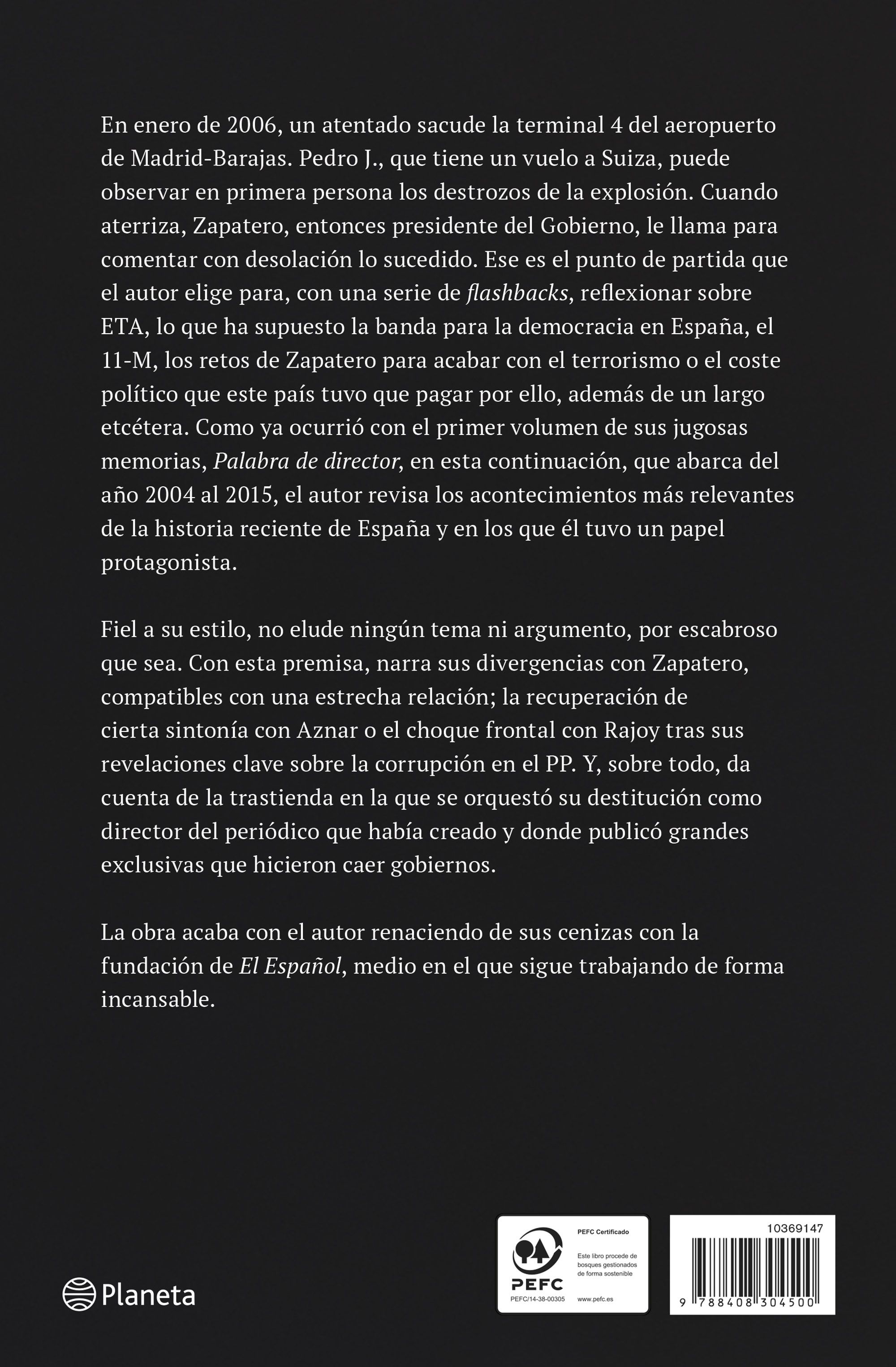 Miniatura contraportada Por decir la verdad