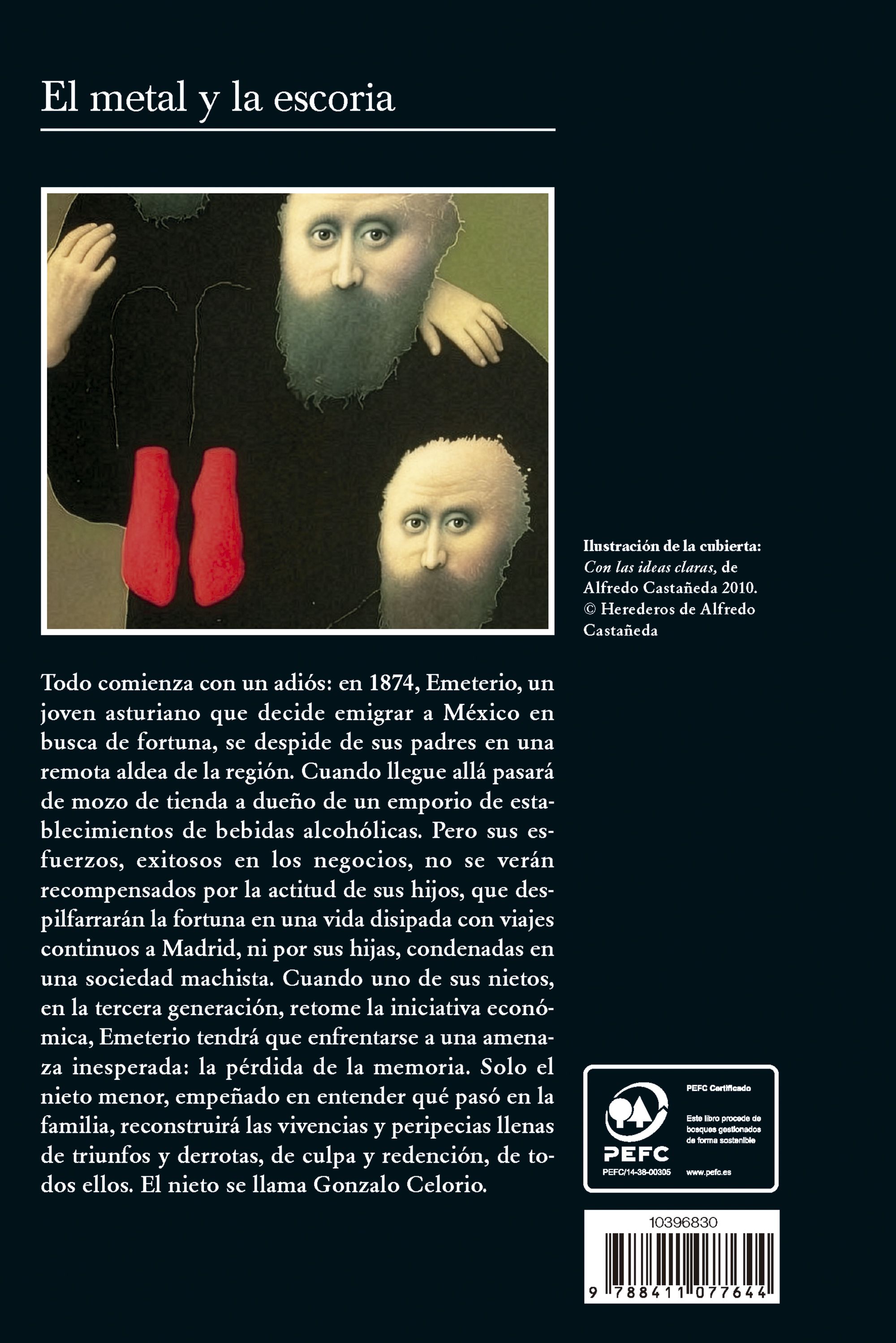 Miniatura contraportada El metal y la escoria