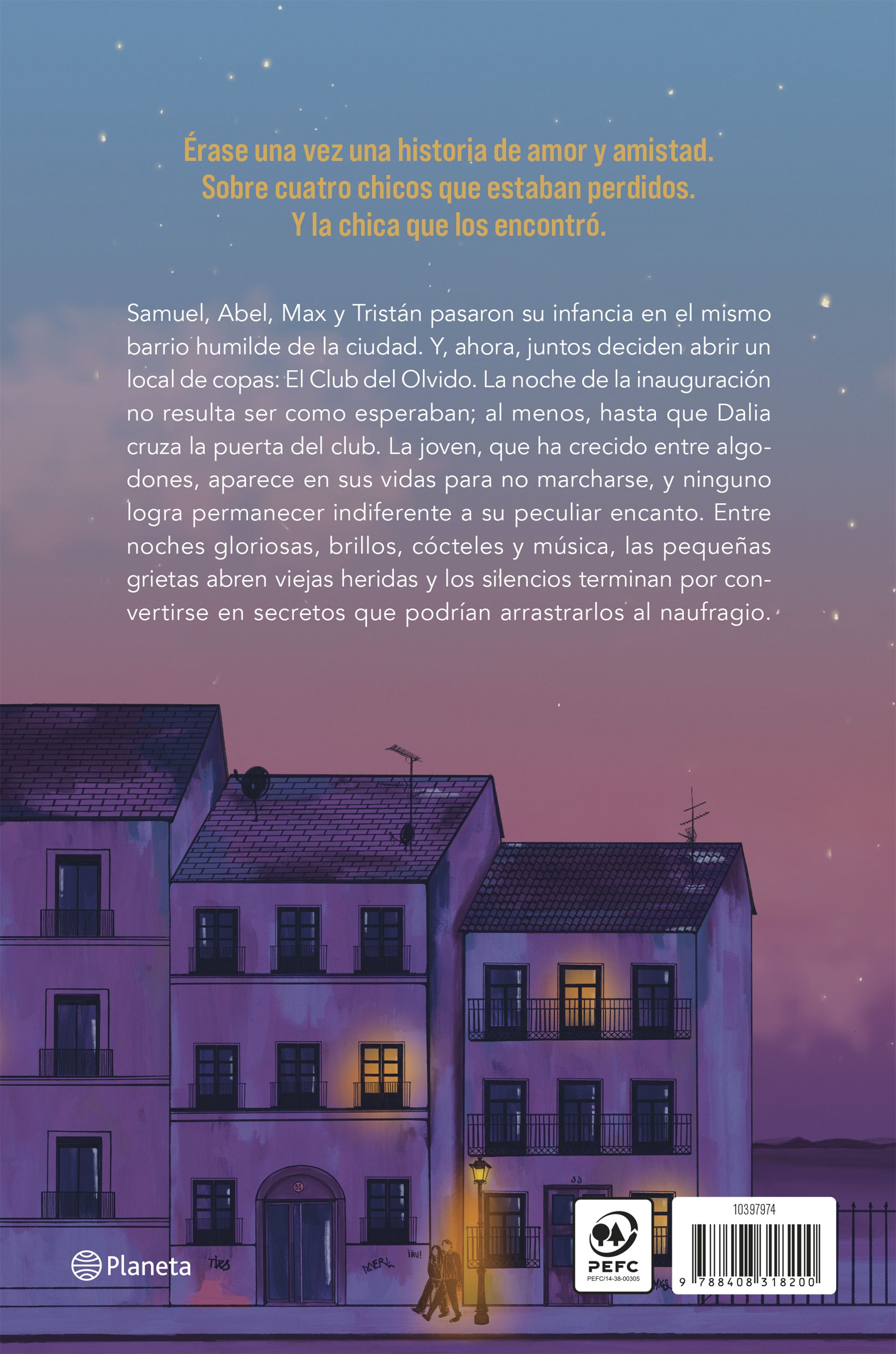 Miniatura contraportada El Club del Olvido