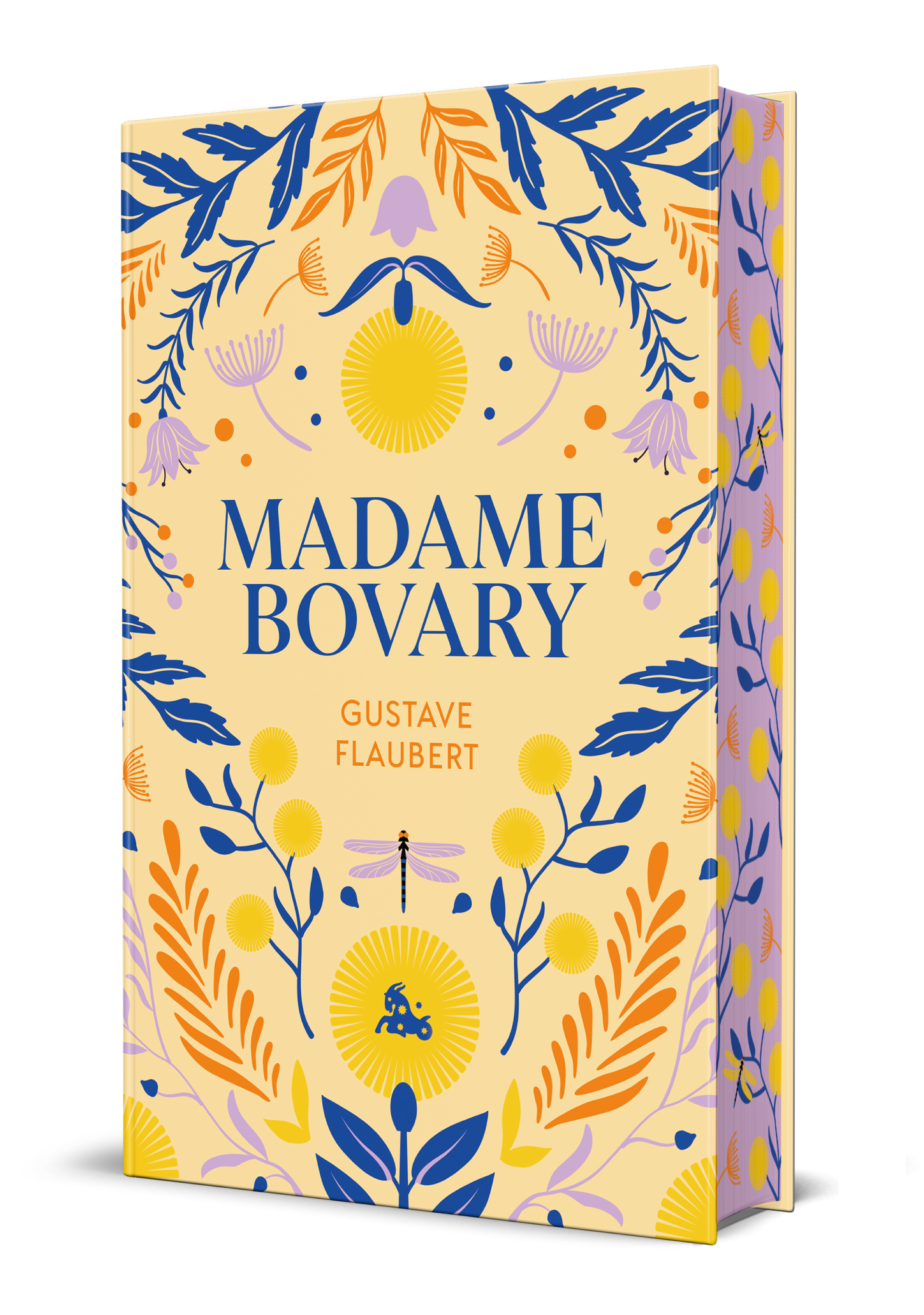 Portada Madame Bovary. Edición limitada con cantos decorados