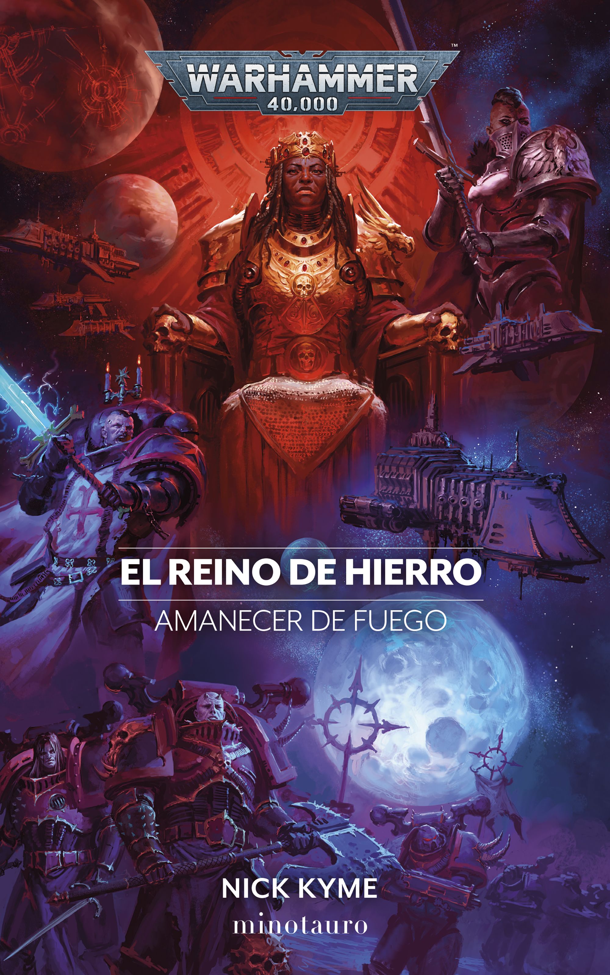 Portada Warhammer Amanecer de fuego nº 05 El reino de hierro