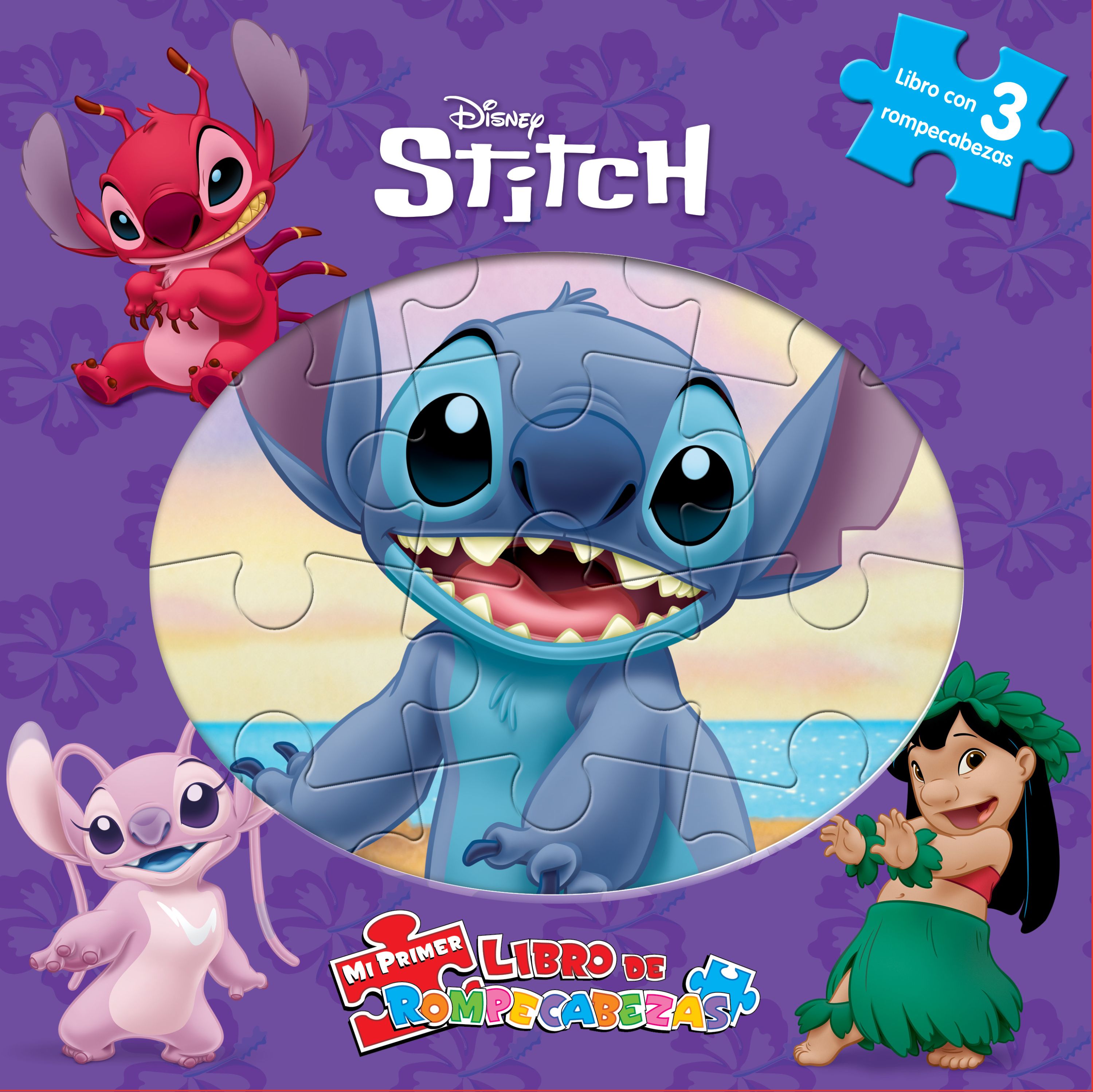 Portada DISNEY STITCH. MI PRIMER LIBRO DE ROMPECABEZAS