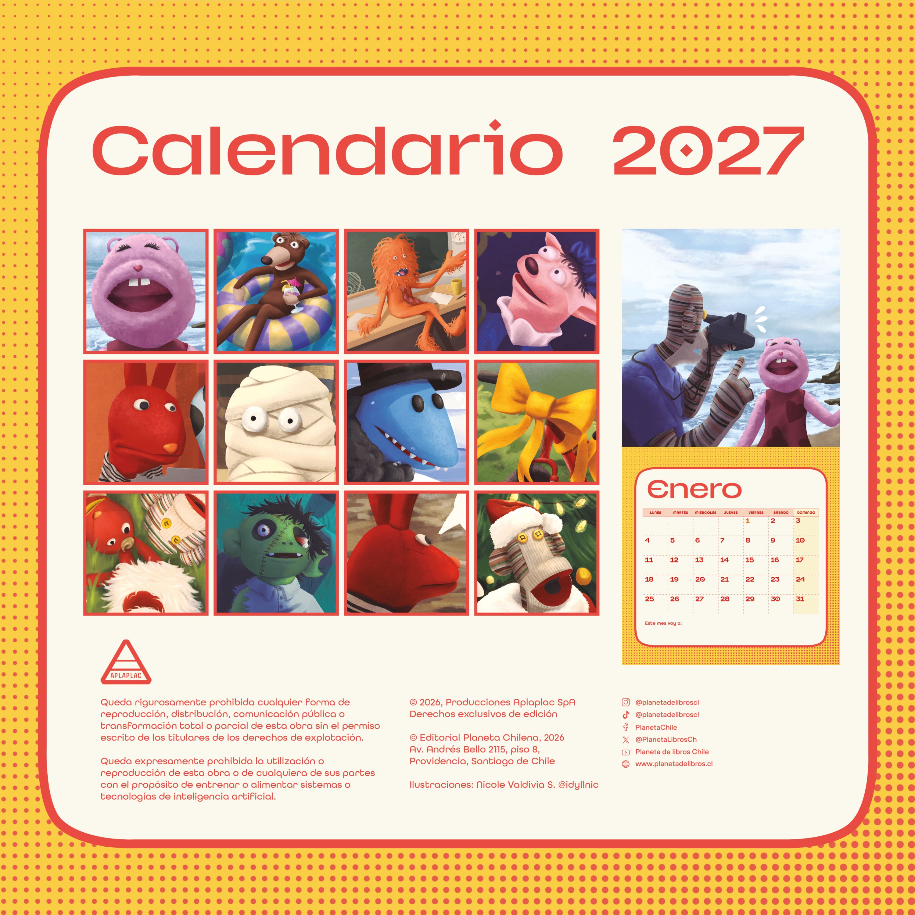 Miniatura contraportada Calendario 31 minutos