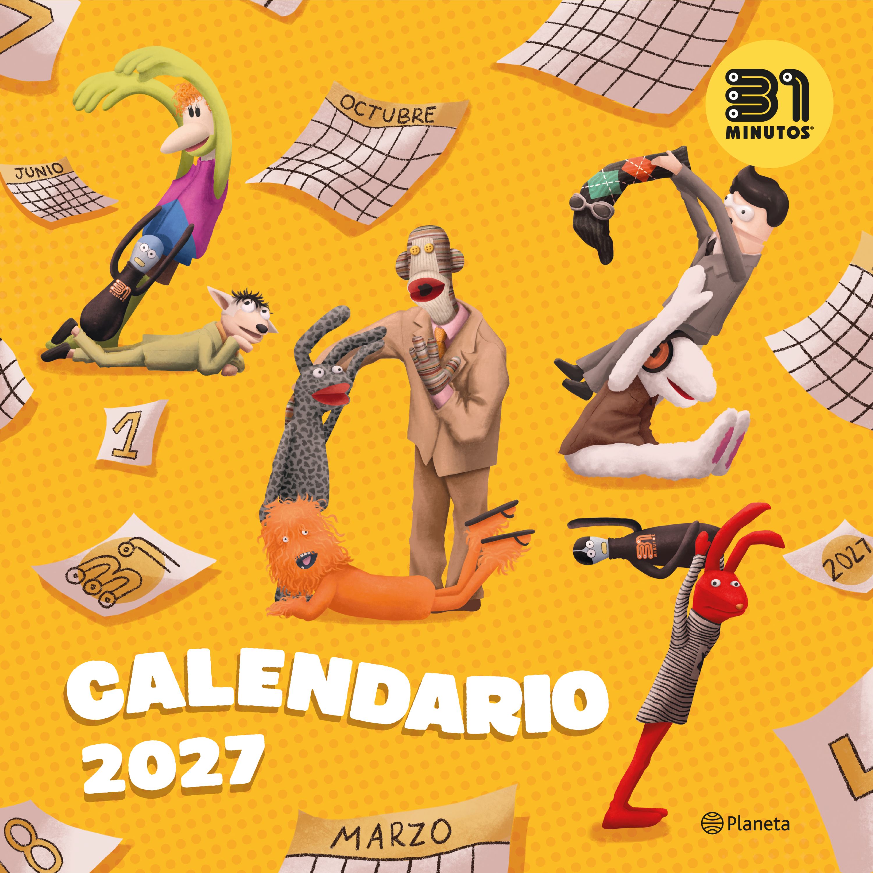 Portada Calendario 31 minutos