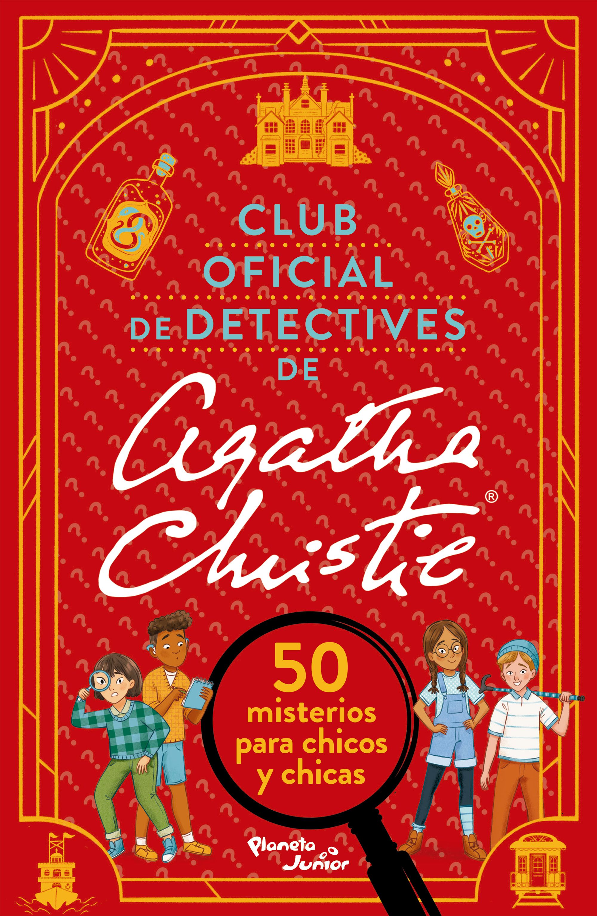 Portada Club Oficial de Detectives de Agatha Christie