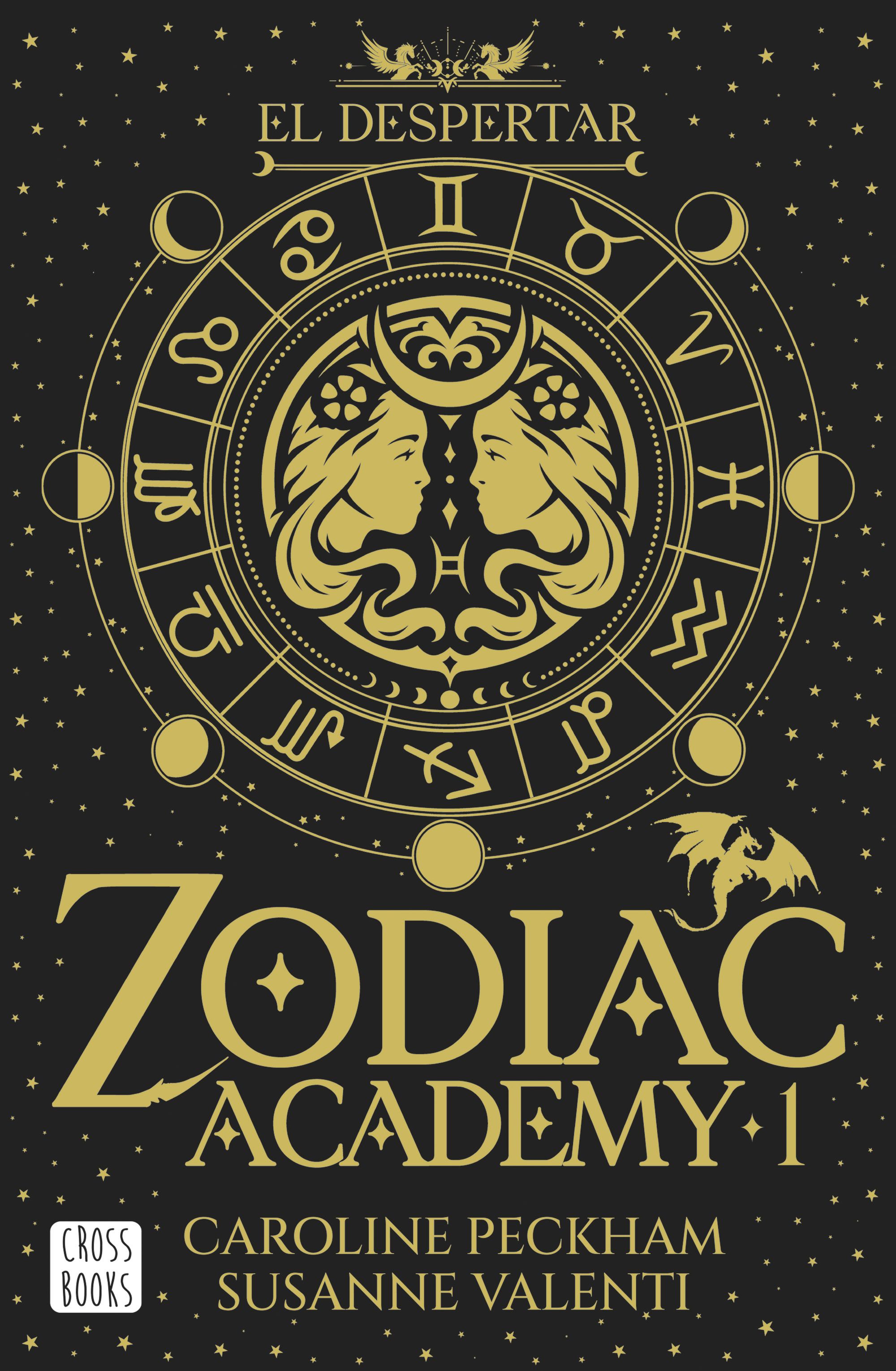 Portada Zodiac Academy 1. El despertar