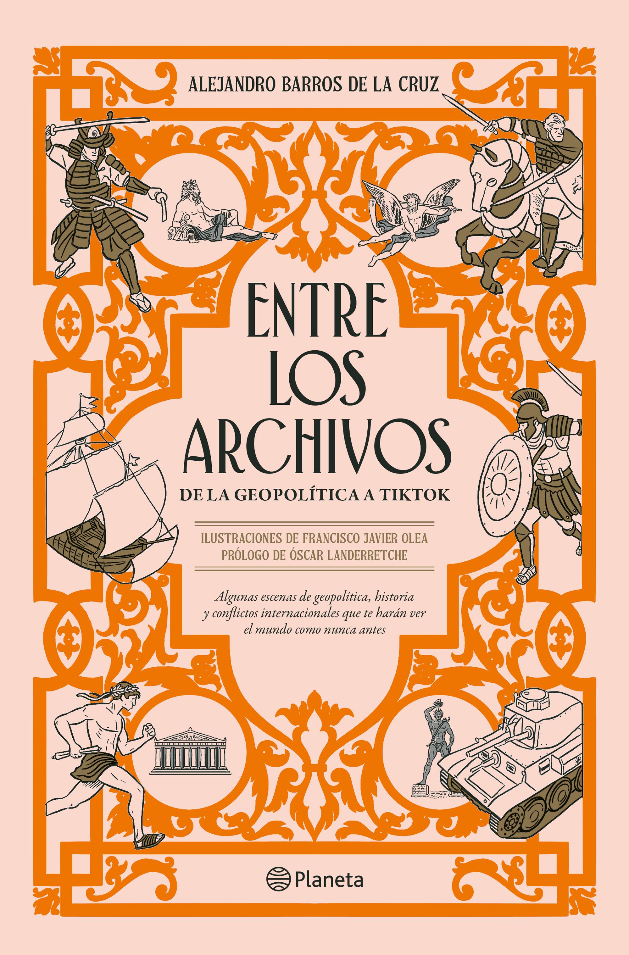 Portada Entre los archivos. Tapa dura