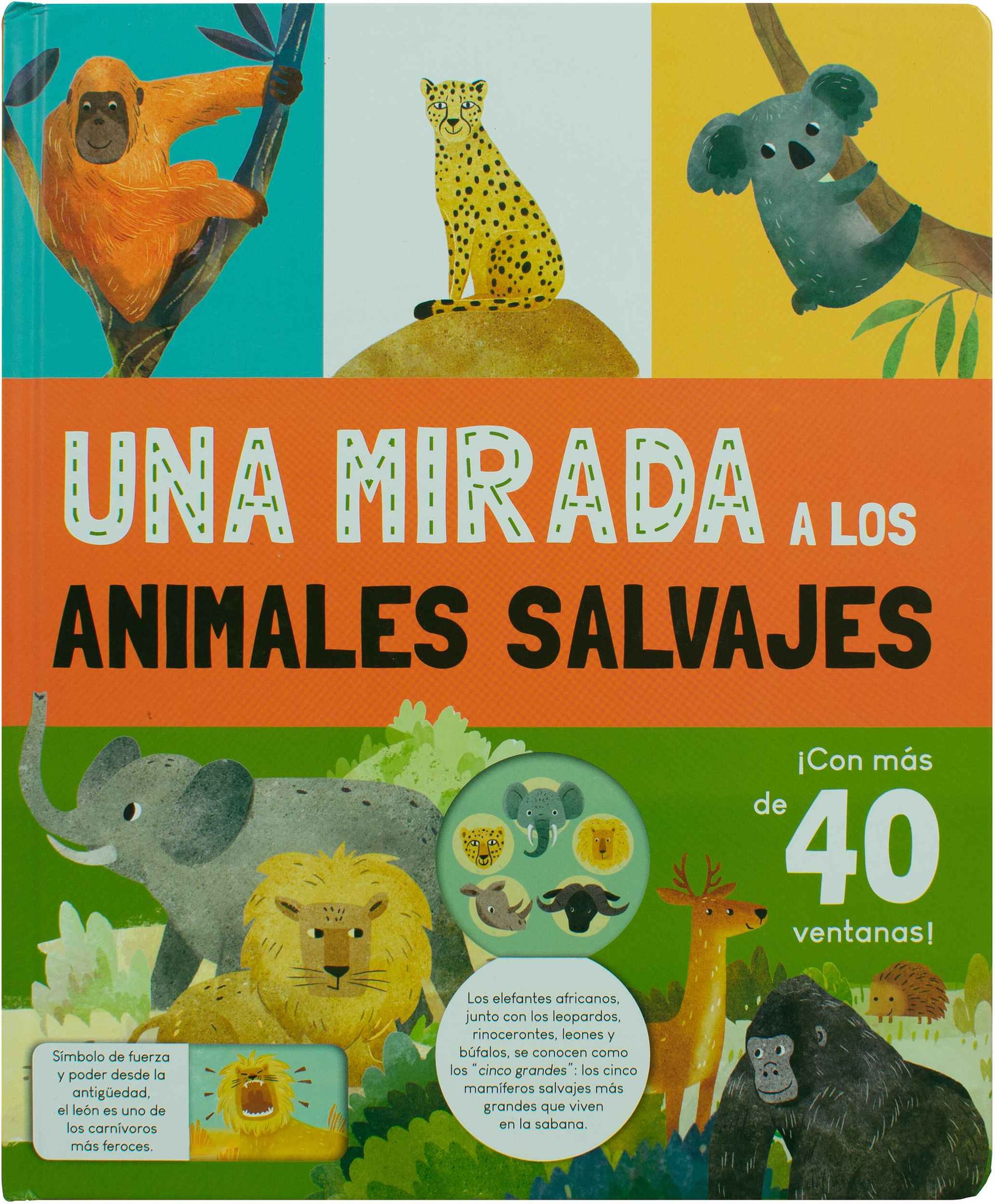 Portada Una mirada a los animales salvajes (SD)