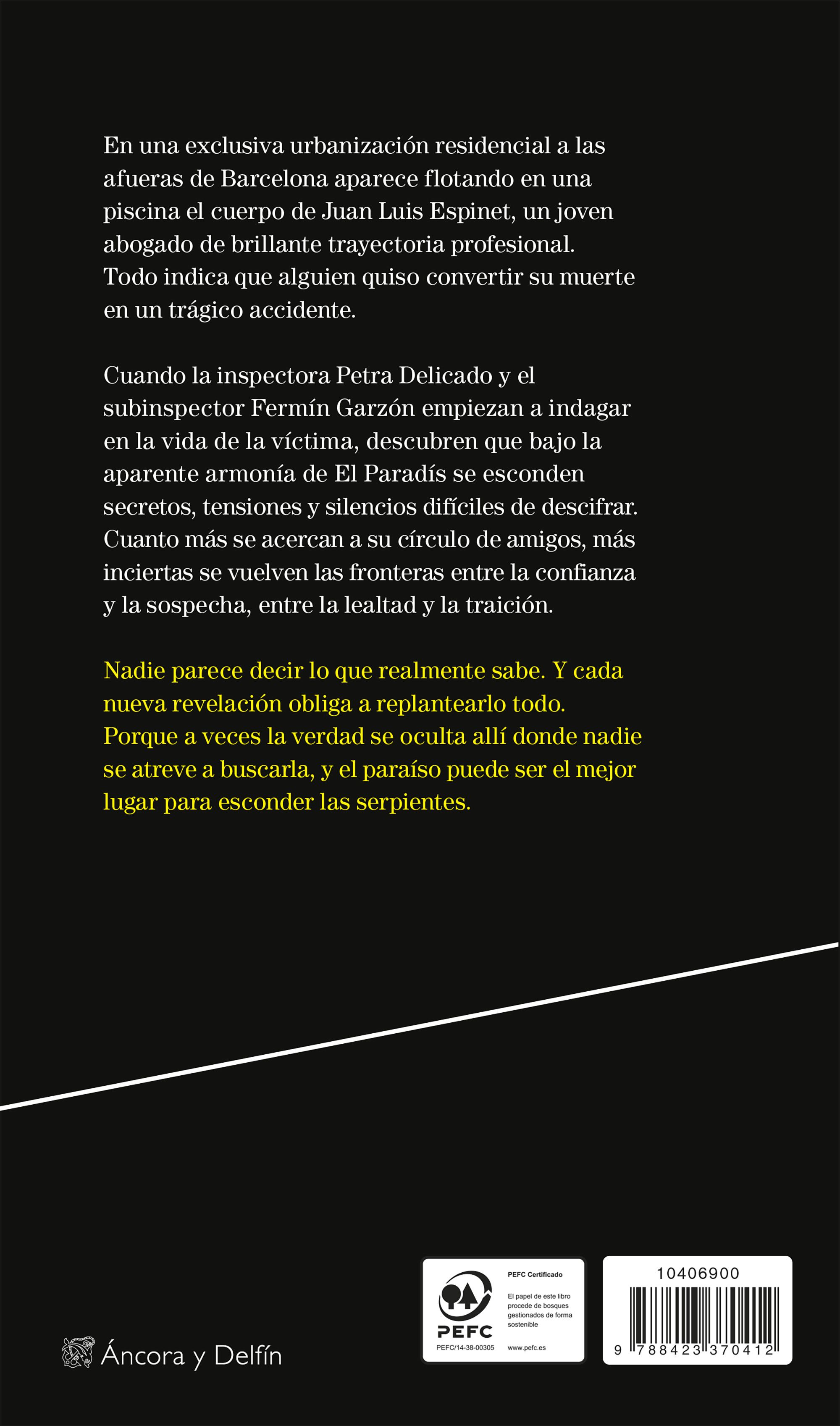 Miniatura contraportada Serpientes en el paraíso
