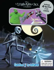 Portada EL EXTRAÑO MUNDO DE JACK DE TIM BURTON CUENTOS Y AVENTURAS