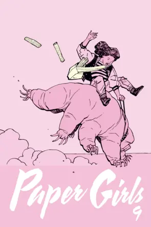 Portada Paper Girls nº 09