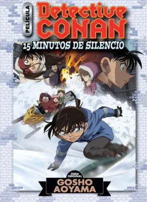 Portada Detective Conan Anime Comic nº 02  Quince minutos de silencio