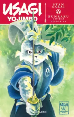 Portada Usagi Yojimbo IDW nº 01: Bunraku y otras historias