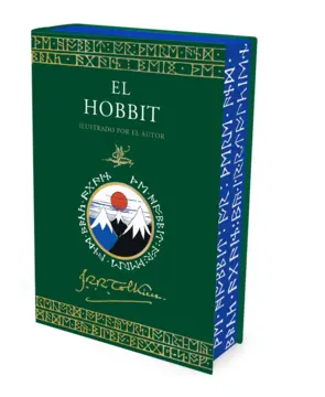 Portada El hobbit. Edición ilustrada por el autor