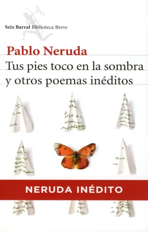Portada Tus pies toco en la sombra y otros poemas inéditos