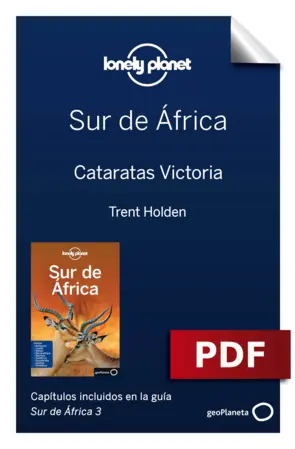 Portada Sur de África 3. Cataratas Victoria