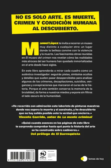Contraportada El museo del crimen