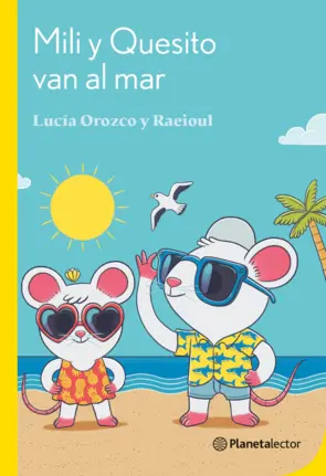 Portada Mili y Quesito van al mar