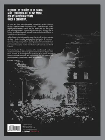 Contraportada Iron Maiden: Infinite Dreams