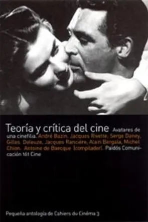 Portada Teoría y crítica del cine