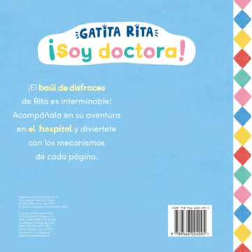 Contraportada Gatita Rita. ¡Soy doctora!