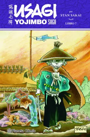 Portada Usagi Yojimbo Saga nº 07