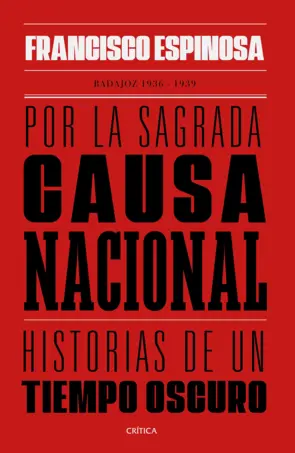 Portada Por la sagrada causa nacional