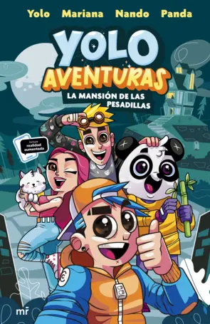 Portada Yolo Aventuras. La mansión de las pesadillas