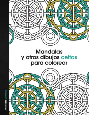 Portada Mandalas y otros dibujos celtas para colorear