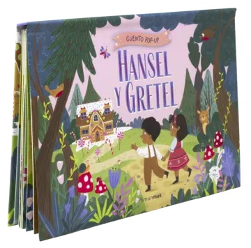 Portada Hansel y Gretel. Cuento pop-up