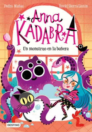 Portada Anna Kadabra 3. Un monstruo en la bañera