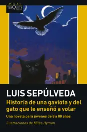 Portada Historia de una gaviota y del gato que le enseño a volar