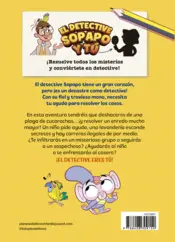 Miniatura contraportada El detective Sopapo y tú 4. El caso de la carrera de cucarachas