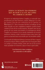 Miniatura contraportada El símbolo perdido