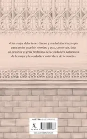 Miniatura contraportada Una habitación propia