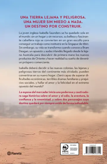 Contraportada La esposa del mercader