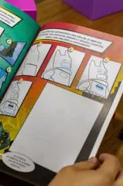 Portada Aventuras nocturnas. LEGO 2