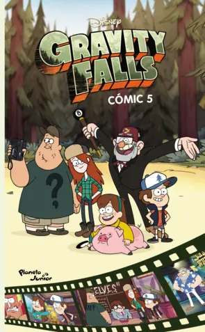 Portada Gravity Falls. Cómic 5