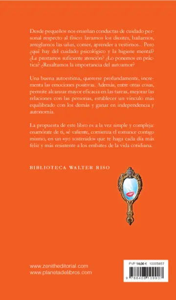 Contraportada Enamórate de ti