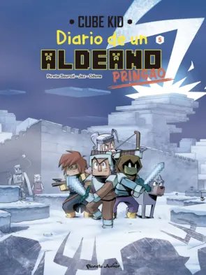 Portada Minecraft. Diario de un aldeano pringao. Cómic 5