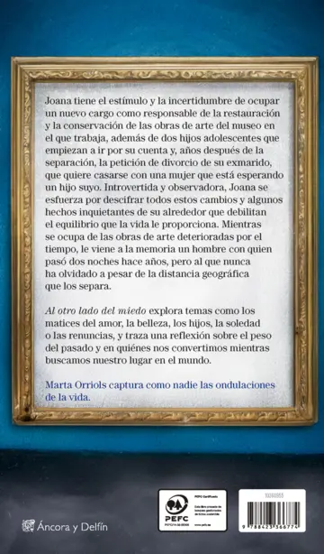 Contraportada Al otro lado del miedo